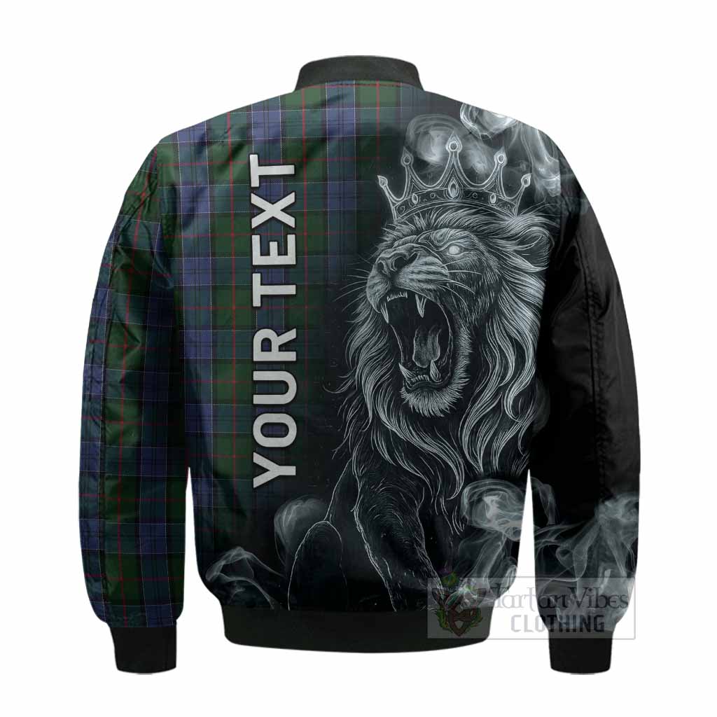 Colquhoun Tartan Bomber Jacket Roaring Lion Heritage