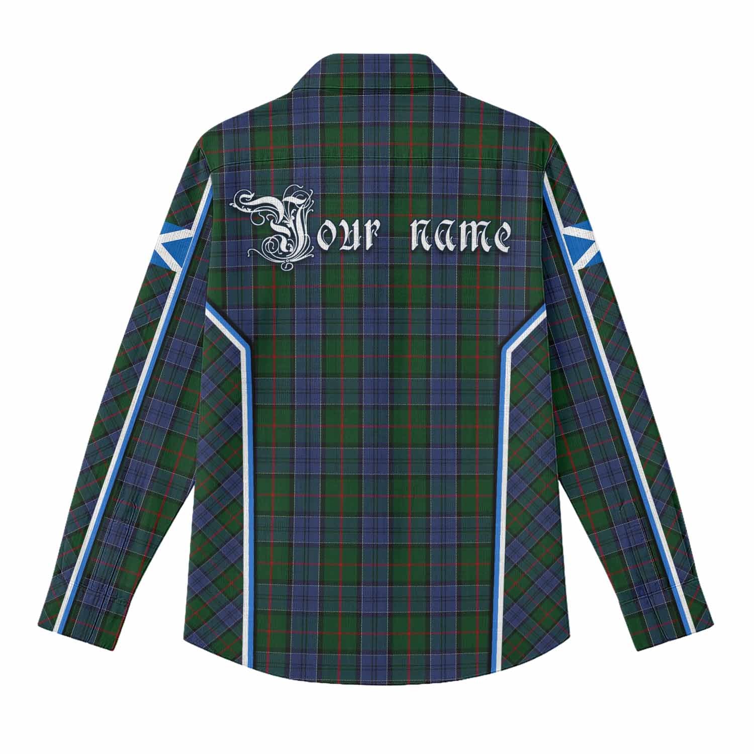 Colquhoun Tartan Crest Women Casual Shirt Scotland Coat of Arm Flag Style - Tartan Vibes Clothing