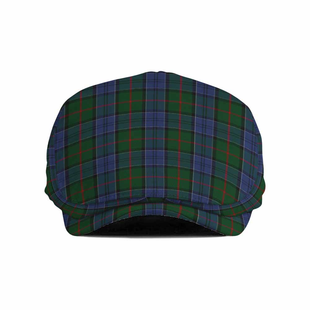 Colquhoun Tartan Jeff Cap, Tartan Flat Cap