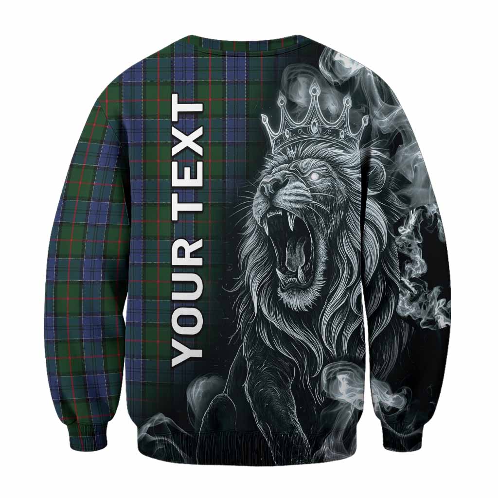 Colquhoun Tartan Sweatshirt Roaring Lion Heritage