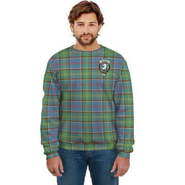 Colville Tartan Sweatshirt with Family Crest