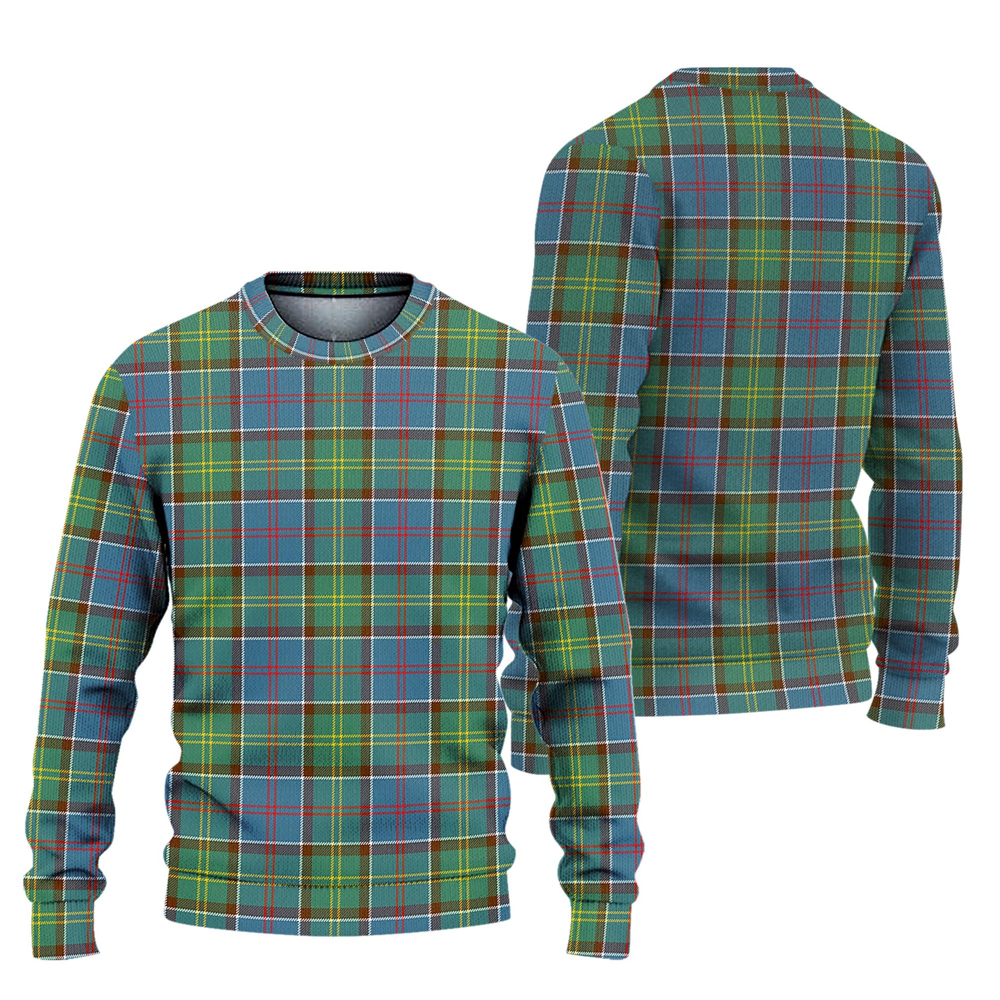 Colville Tartan Knitted Sweater Unisex - Tartanvibesclothing