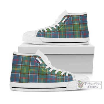 Tartan Vibes Clothing Colville Tartan High Top Shoes