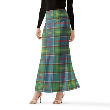 Colville Tartan Womens Full Length Skirt