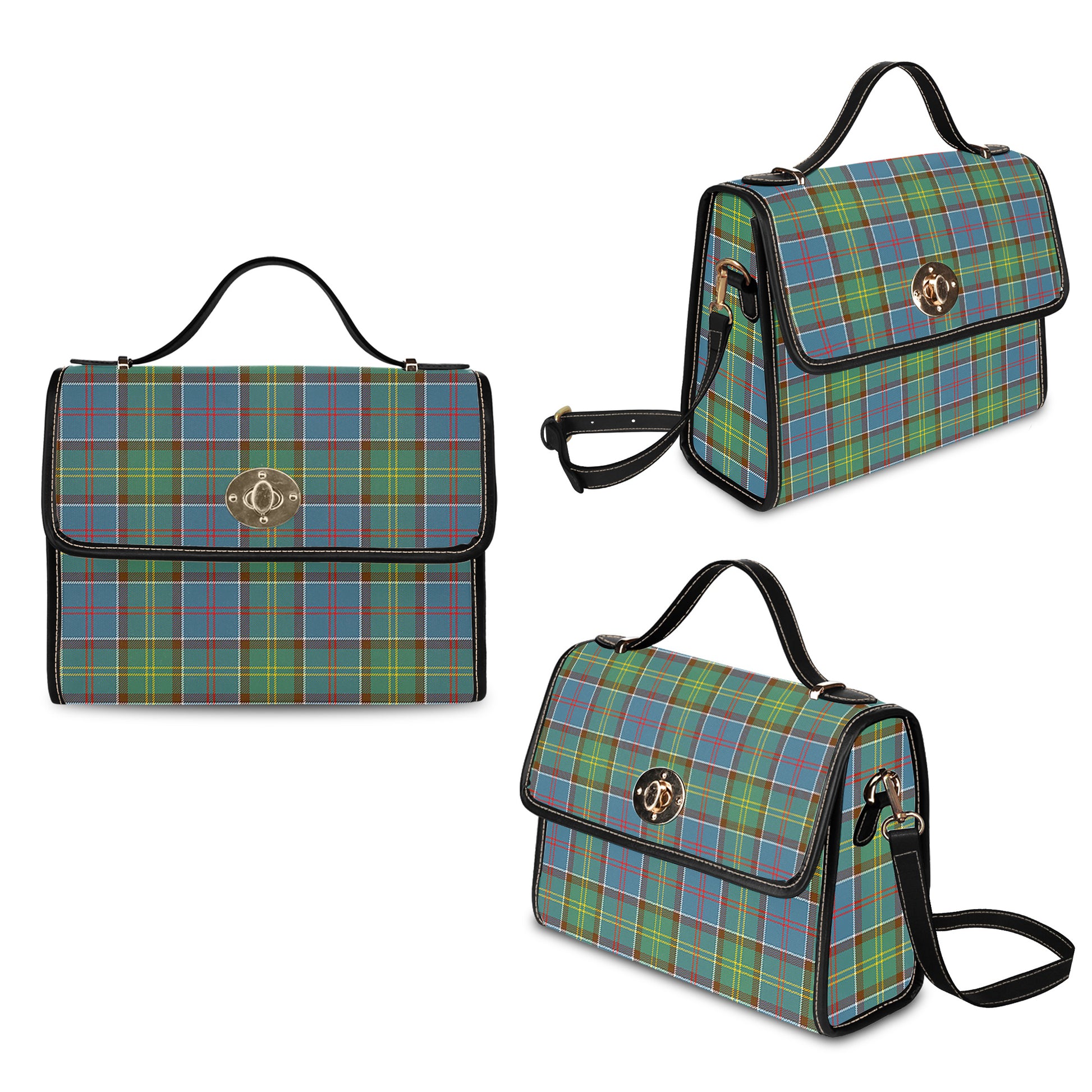 colville-tartan-leather-strap-waterproof-canvas-bag