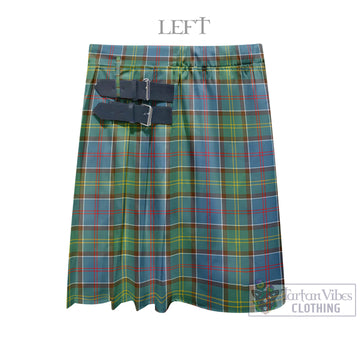 Colville Tartan Men's Pleated Skirt - Fashion Casual Retro Scottish Kilt Style