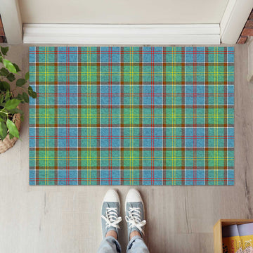 Colville Tartan Rubber Doormat