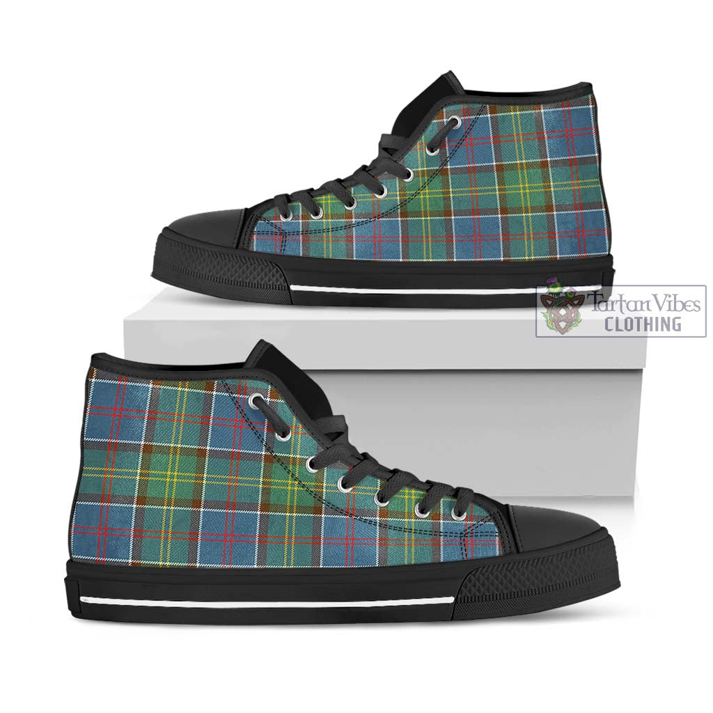 Tartan Vibes Clothing Colville Tartan High Top Shoes