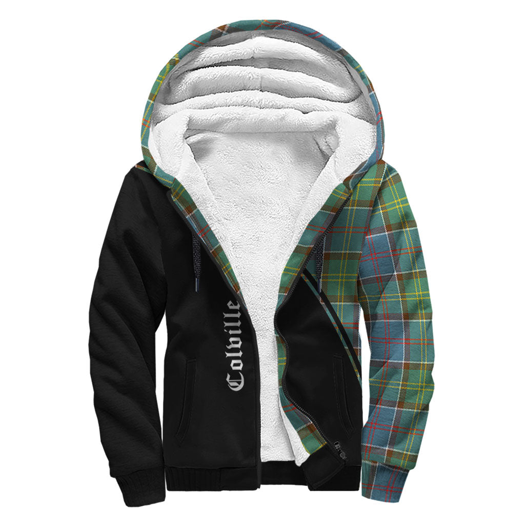 colville-tartan-sherpa-hoodie-with-family-crest-curve-style