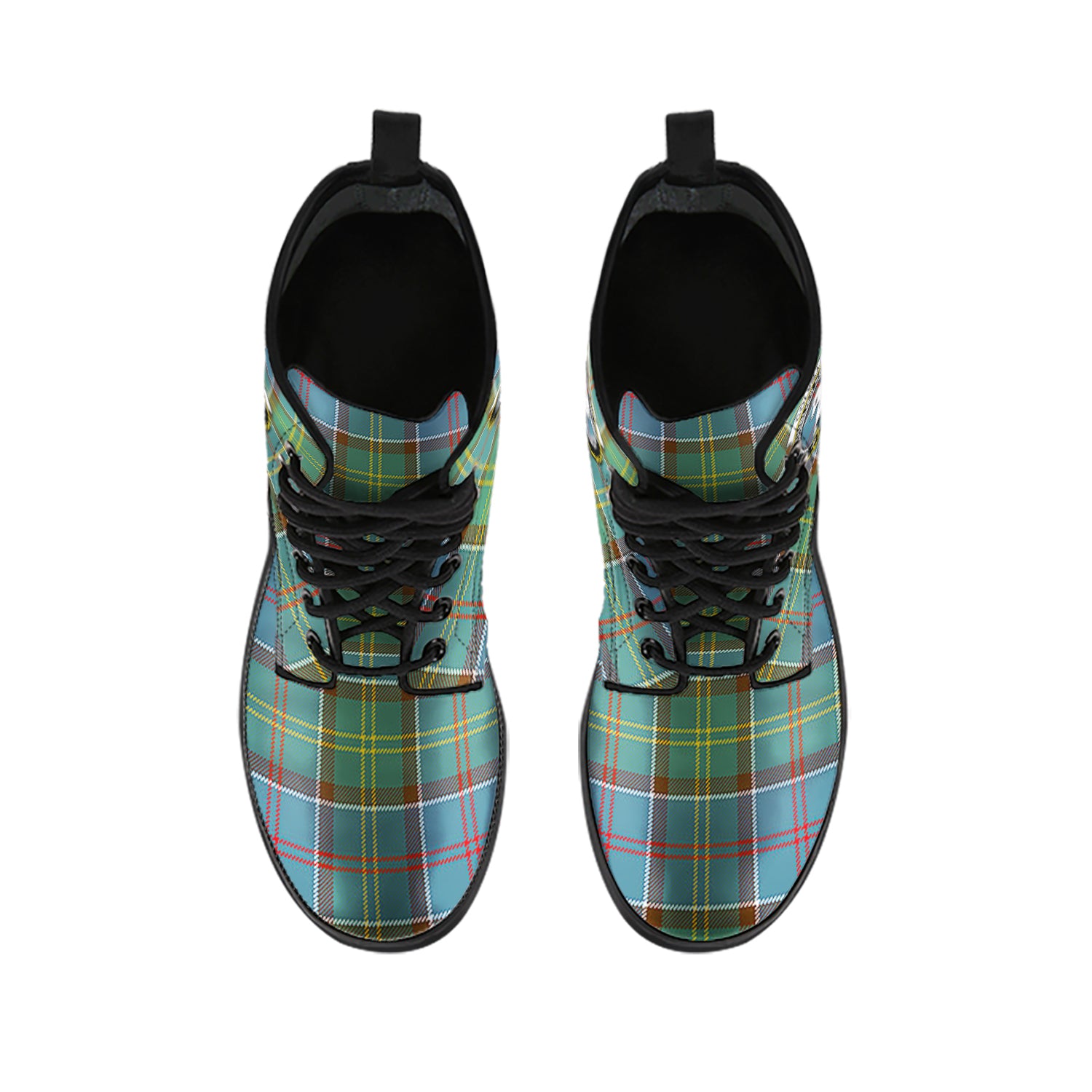 colville-tartan-leather-boots-with-family-crest