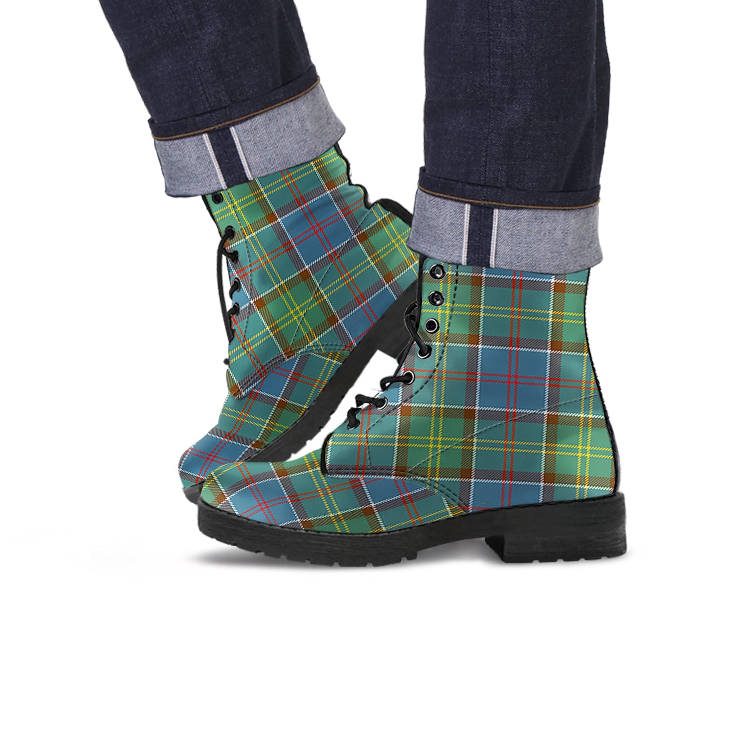 colville-tartan-leather-boots