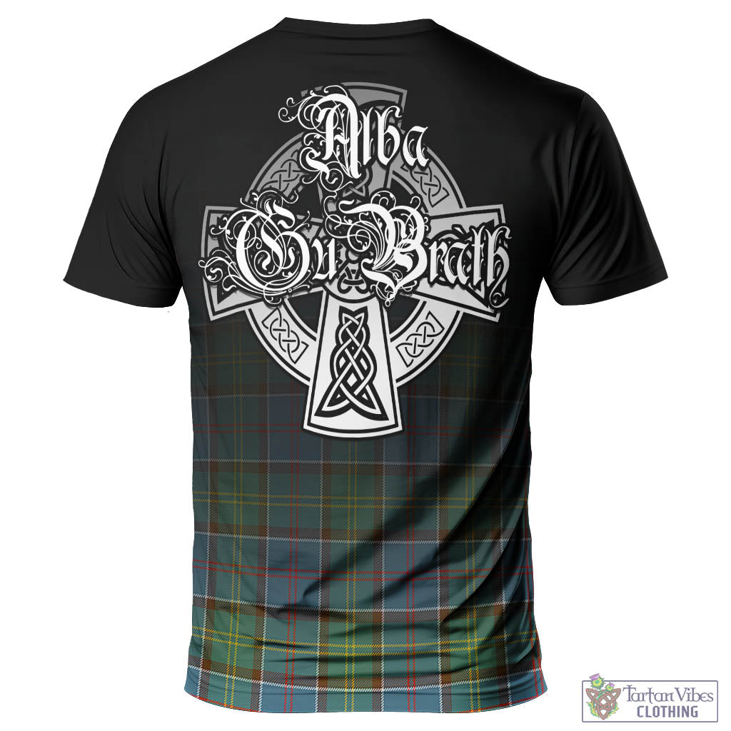 Tartan Vibes Clothing Colville Tartan T-Shirt Featuring Alba Gu Brath Family Crest Celtic Inspired