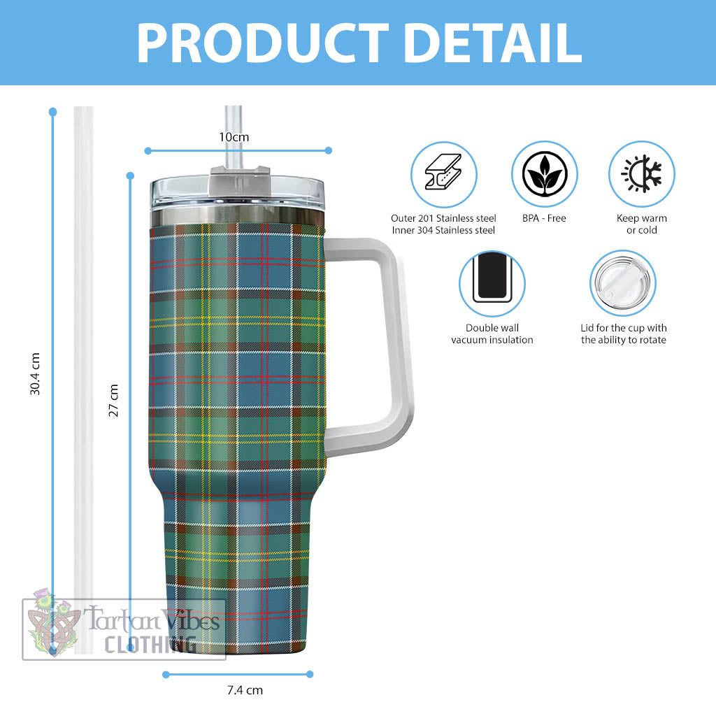 Tartan Vibes Clothing Colville Tartan Tumbler with Handle