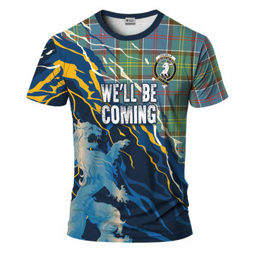 Colville Scotland Tartan T-Shirt WC2026 Football - We'll Be Coming