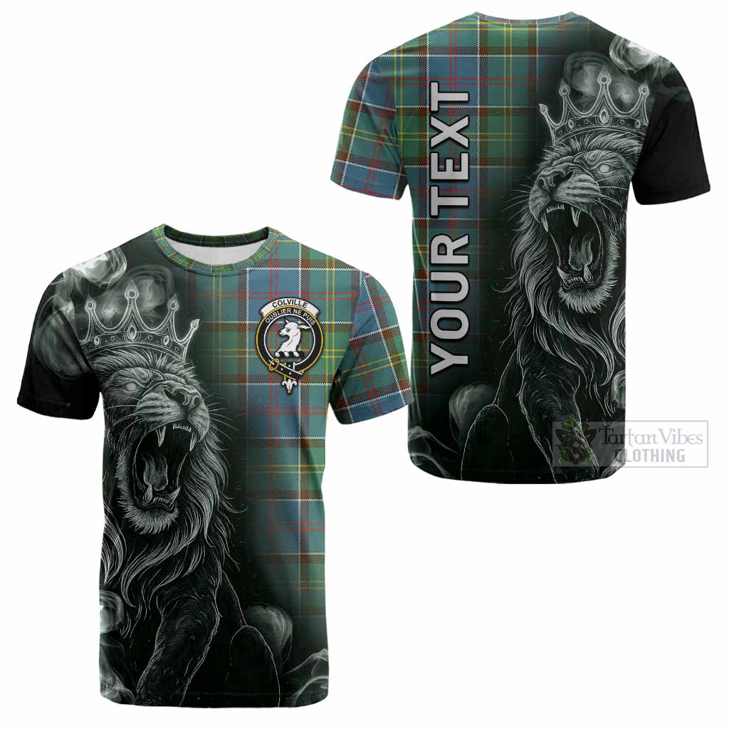 Colville Tartan Cotton T-shirt Roaring Lion Heritage