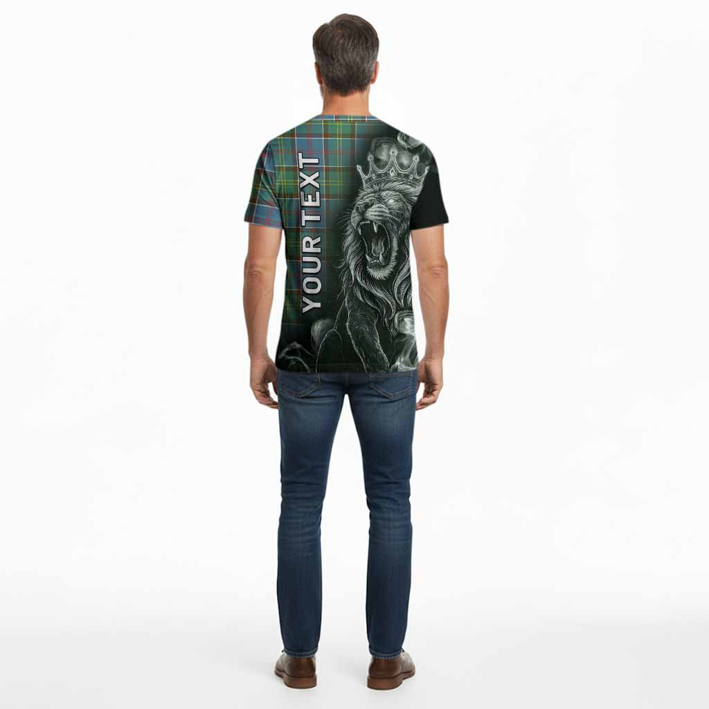 Colville Tartan Cotton T-shirt Roaring Lion Heritage