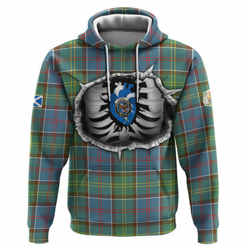 Colville Tartan Crest Hoodie Scotland In My Veins