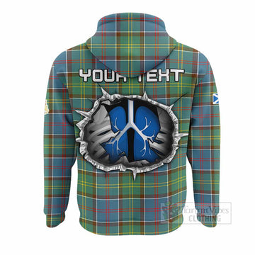 Colville Tartan Crest Hoodie Scotland In My Veins