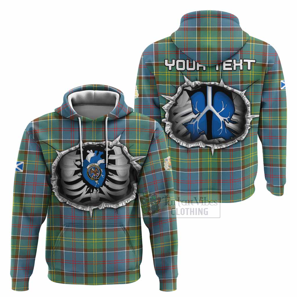 Colville Tartan Crest Hoodie Scotland In My Veins