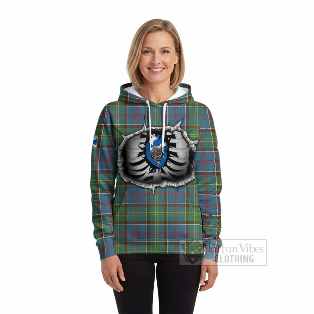Colville Tartan Crest Hoodie Scotland In My Veins