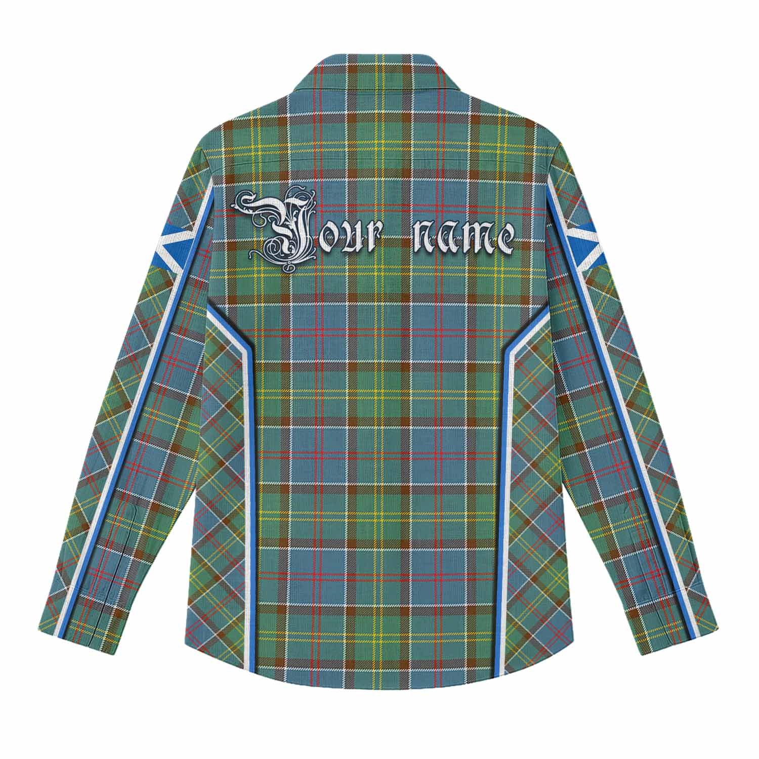 Colville Tartan Crest Women Casual Shirt Scotland Coat of Arm Flag Style - Tartan Vibes Clothing