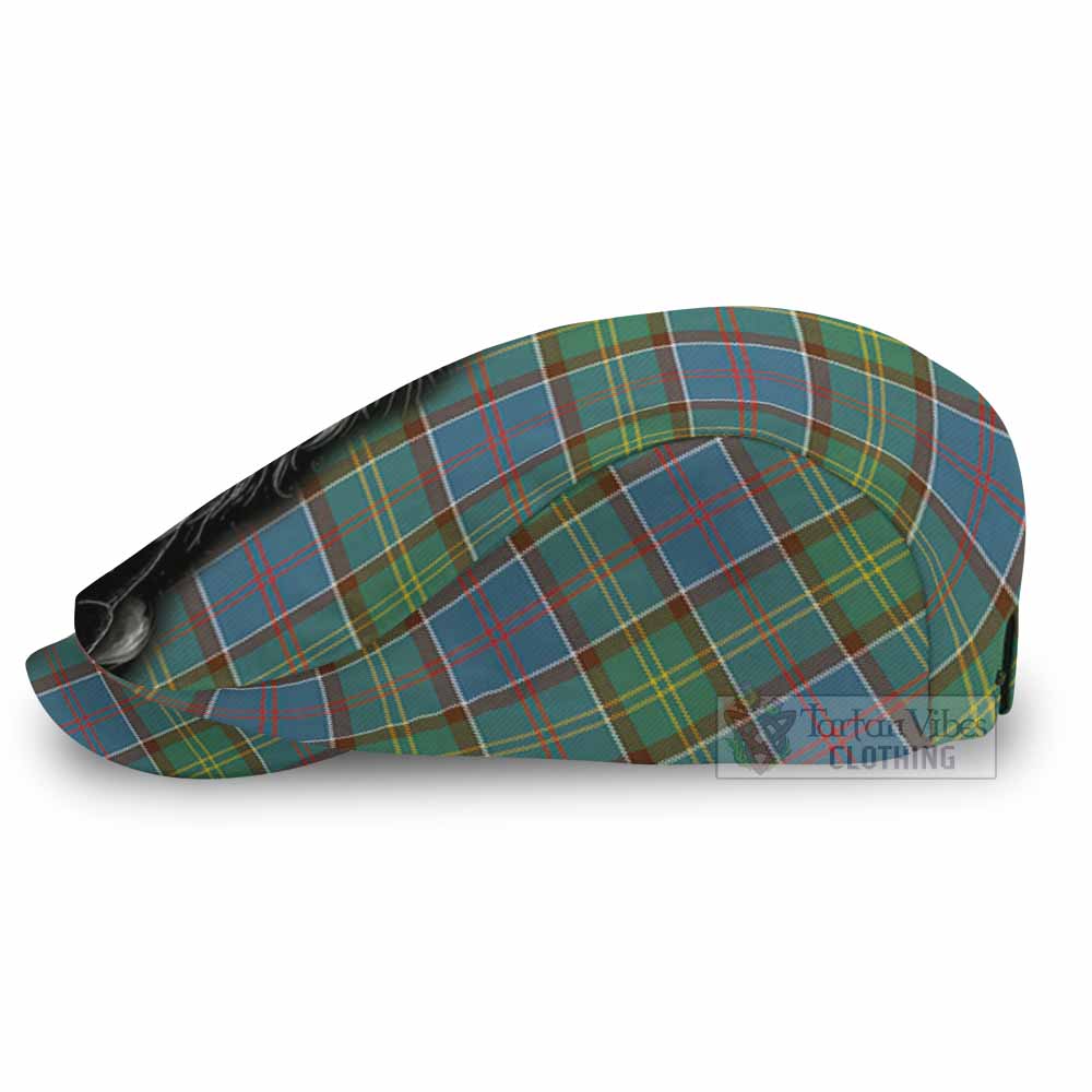 Colville Tartan Flat Cap, Jeff Cap Roaring Lion Heritage