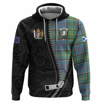 Colville Tartan Hoodie New Zealand Pattern Unique Zipper Stylized