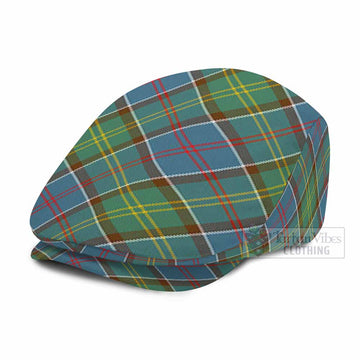 Colville Tartan Flat Cap, Jeff Cap Cross Style