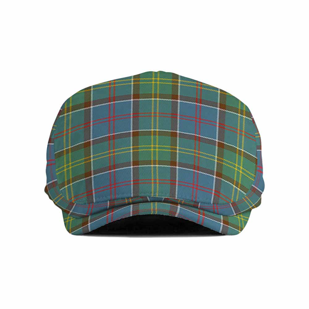 Colville Tartan Jeff Cap, Tartan Flat Cap