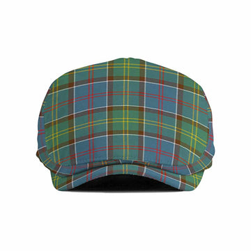 Colville Tartan Jeff Cap, Tartan Flat Cap