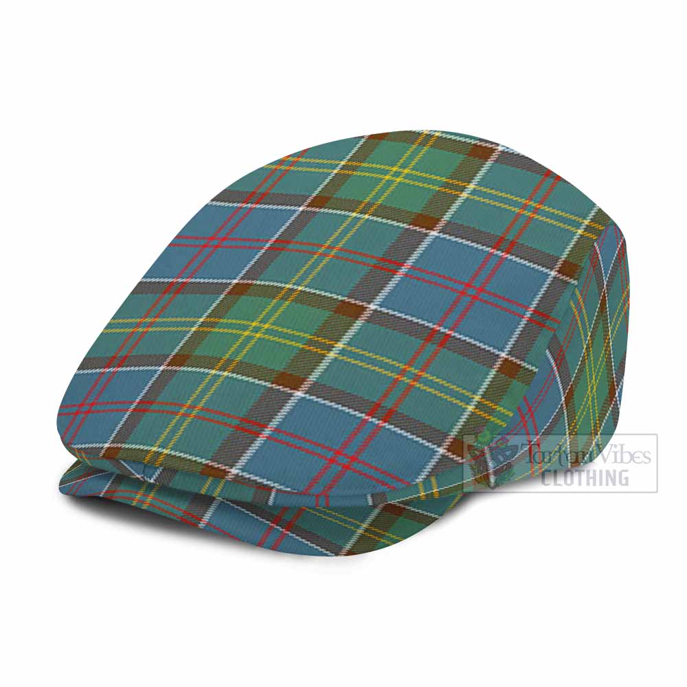 Colville Tartan Jeff Cap, Tartan Flat Cap