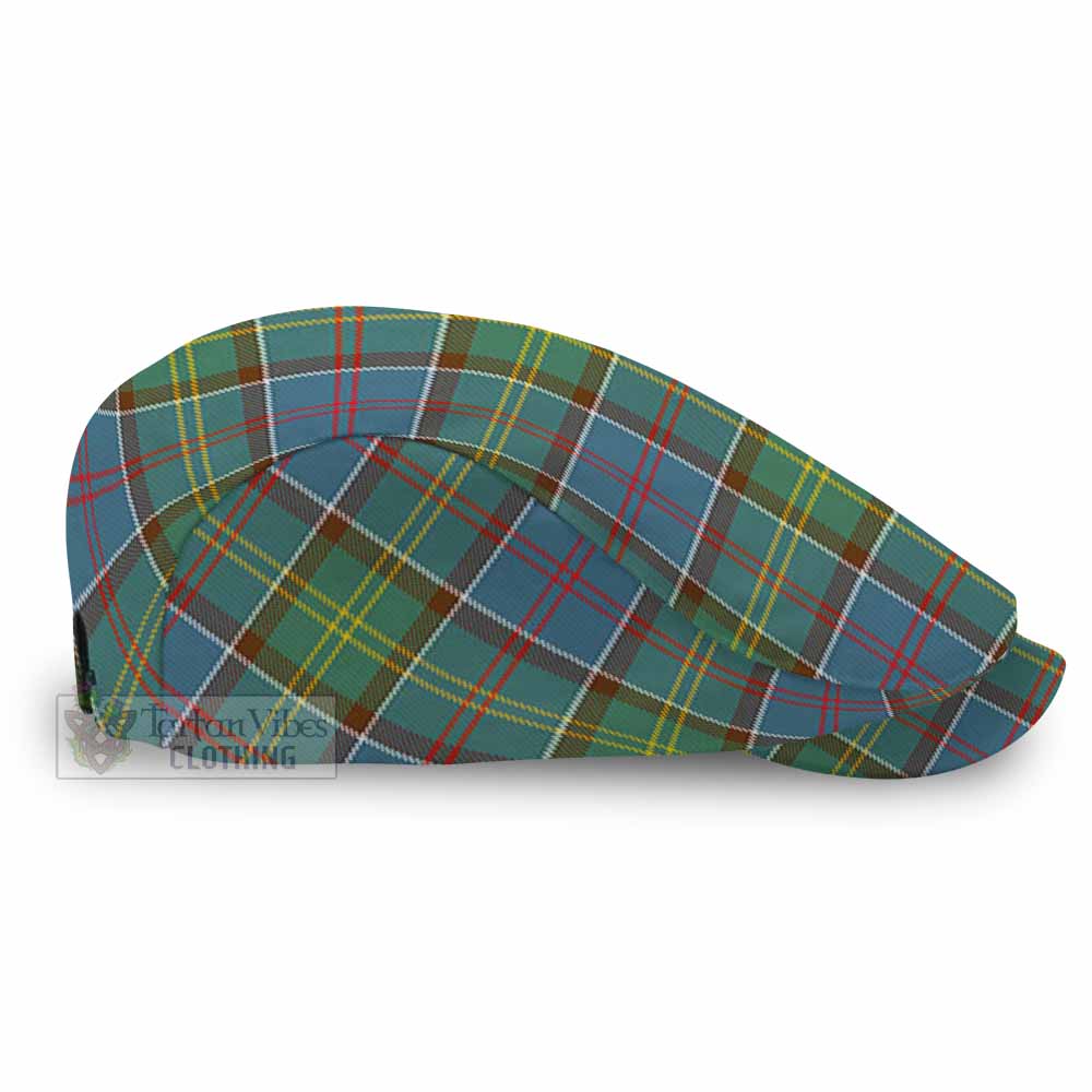 Colville Tartan Jeff Cap, Tartan Flat Cap