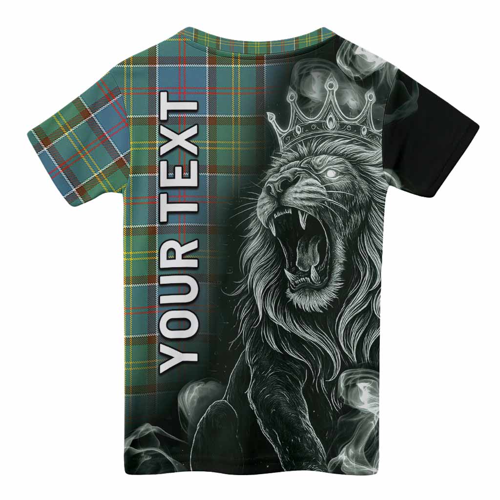 Colville Tartan Kid T-shirt Roaring Lion Heritage