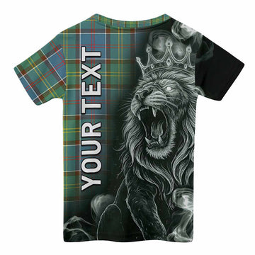 Colville Tartan Kid T-shirt Roaring Lion Heritage