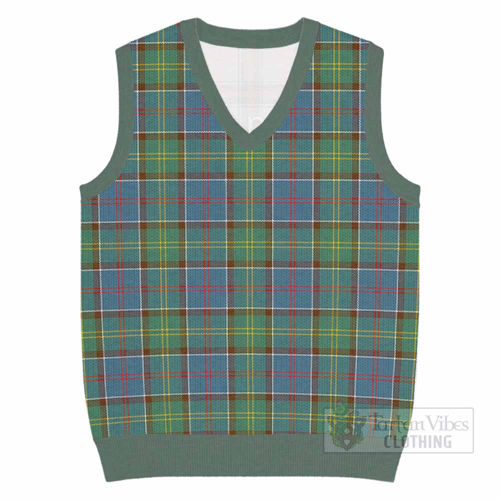 Colville Tartan Knitted V-Neck Vest - Tartan Vibes Clothing