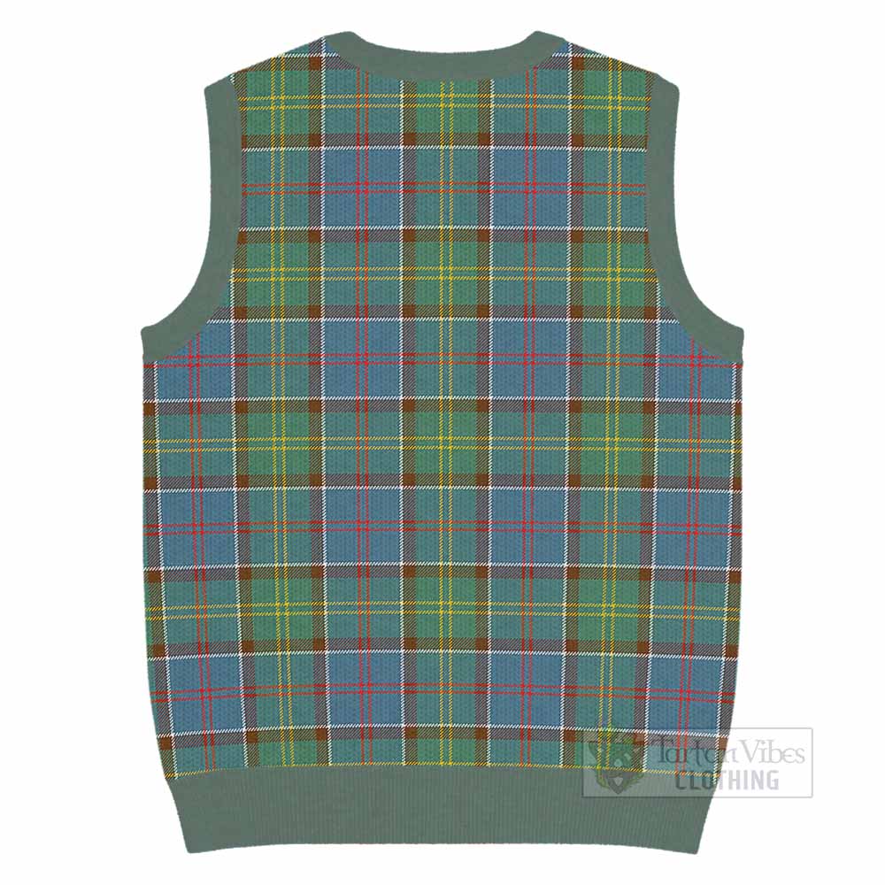 Colville Tartan Knitted V-Neck Vest - Tartan Vibes Clothing