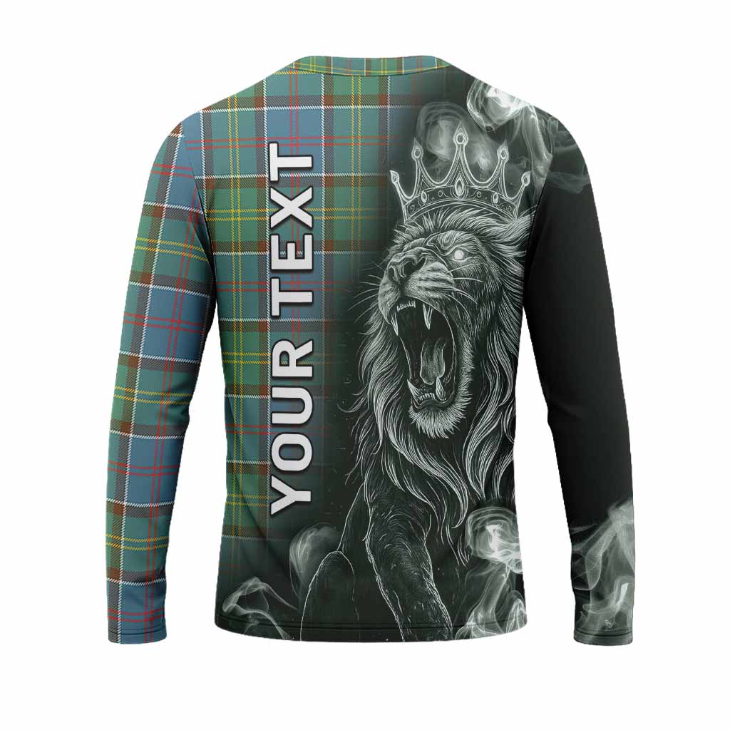 Colville Tartan Long Sleeve T-Shirt Roaring Lion Heritage