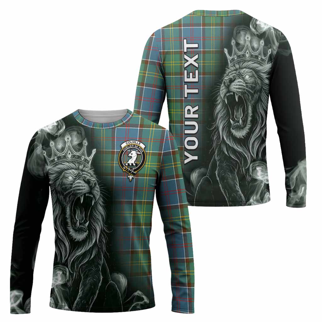 Colville Tartan Long Sleeve T-Shirt Roaring Lion Heritage