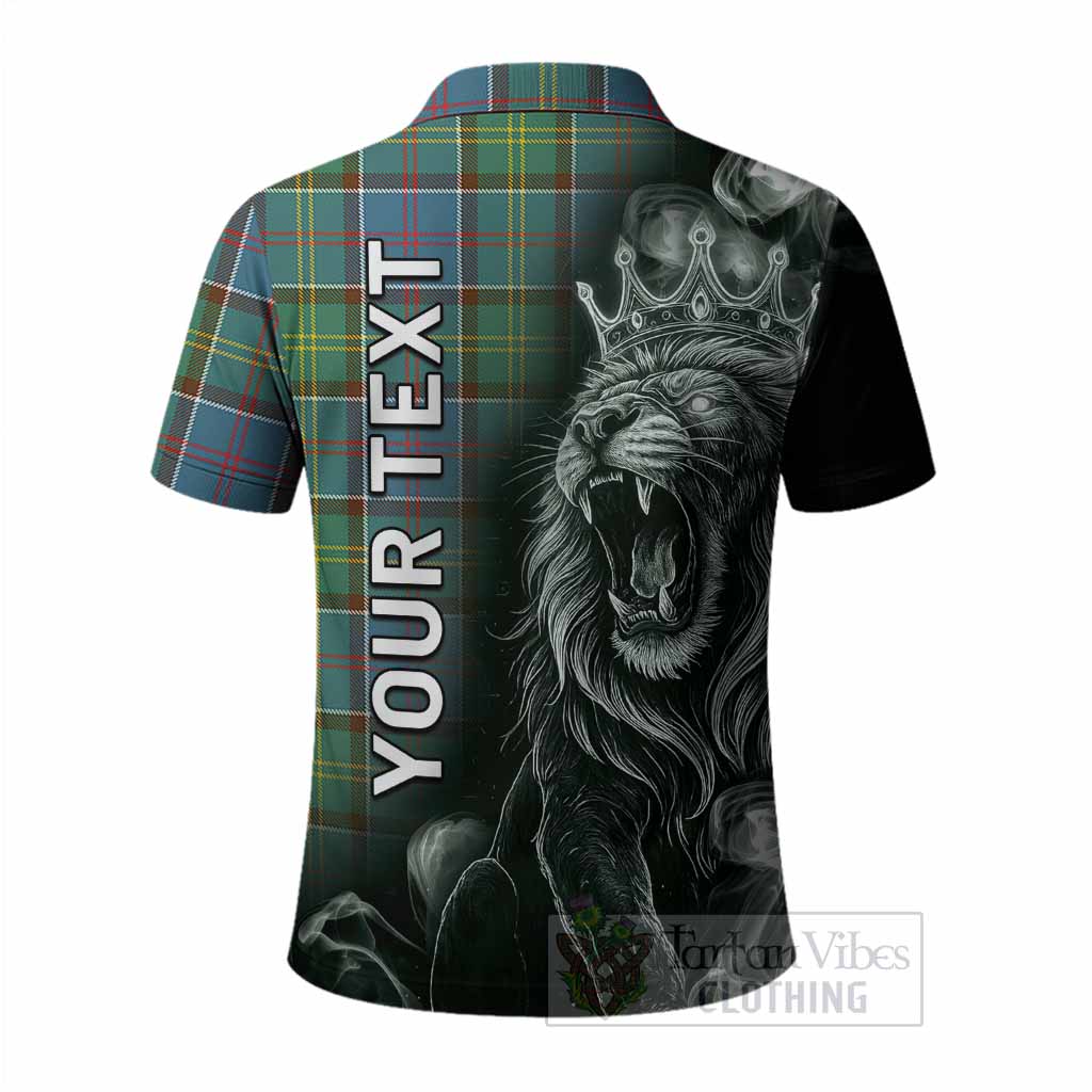 Colville Tartan Polo Shirt Roaring Lion Heritage