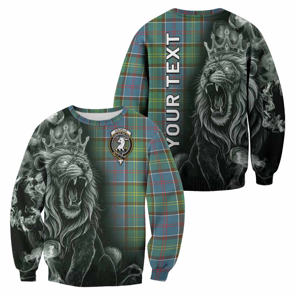 Colville Tartan Sweatshirt Roaring Lion Heritage