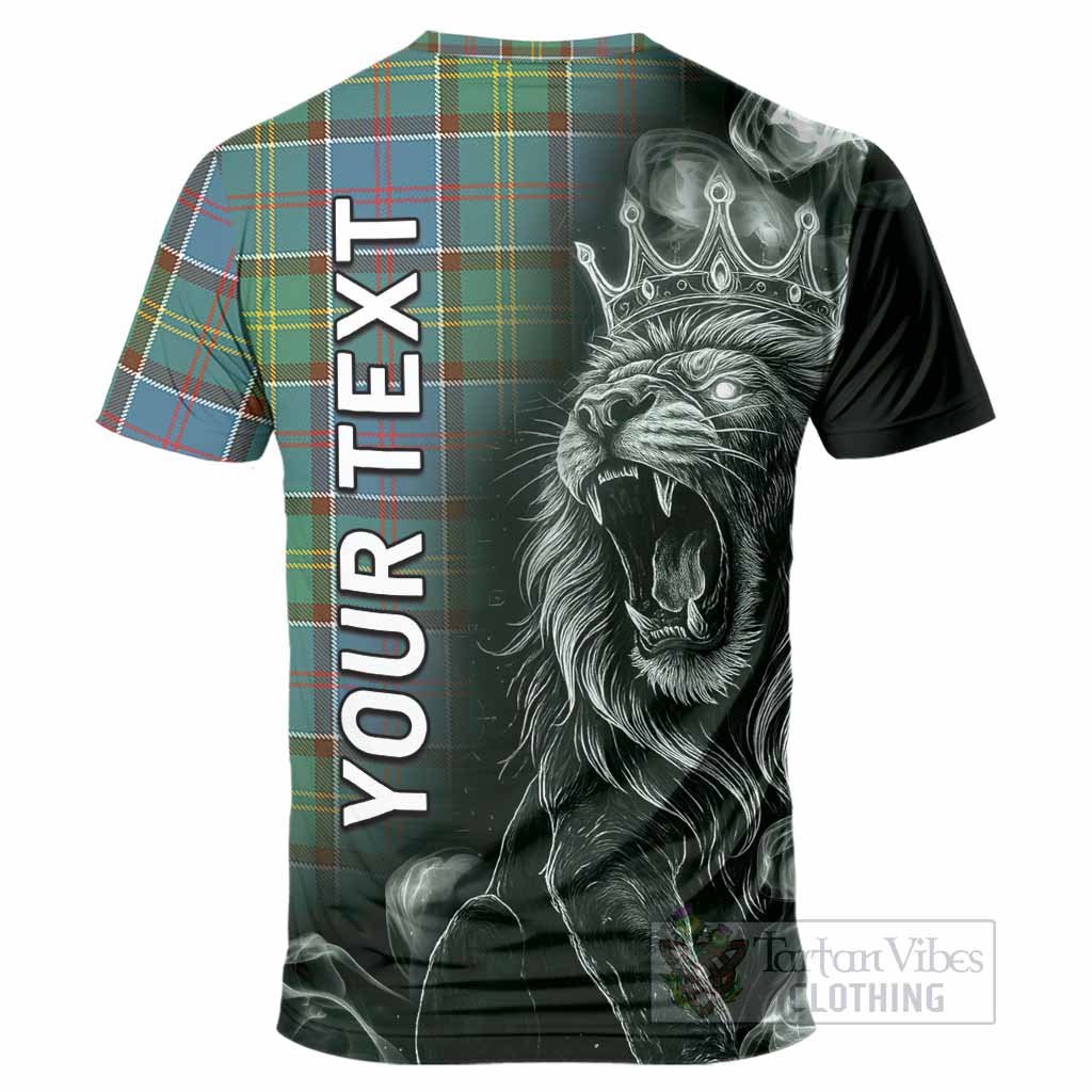 Colville Tartan T-Shirt Roaring Lion Heritage