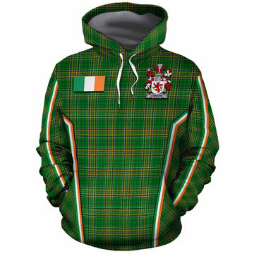 Condon Irish Clan Coat of Arm Tartan Cotton Hoodie Flag Style