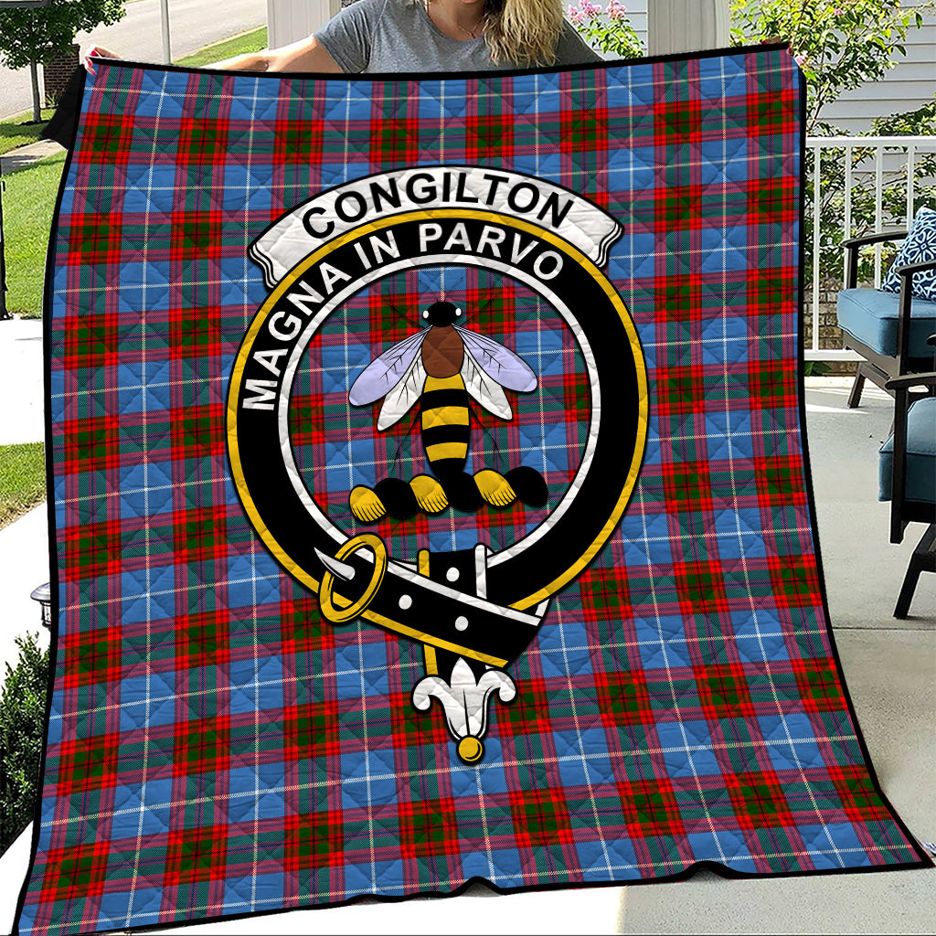 congilton-tartan-quilt-with-family-crest
