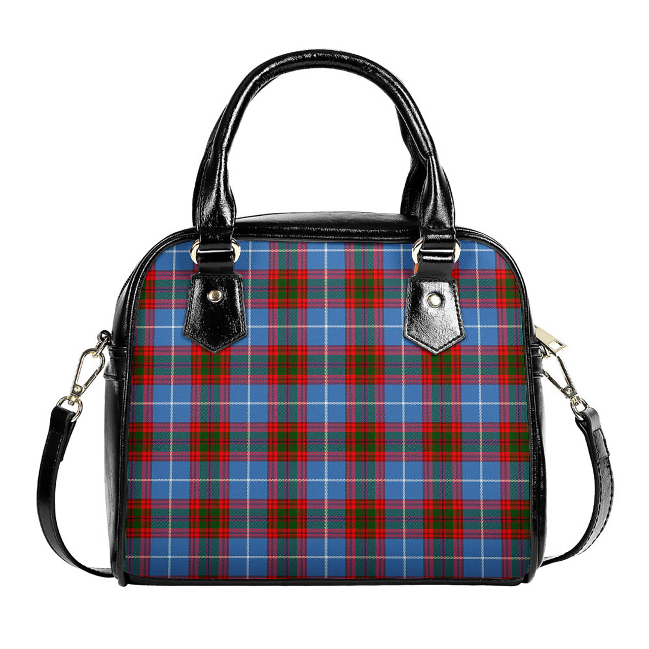 Congilton Tartan Shoulder Handbags One Size 9*21*24 cm (3.54*8.27*9.45 inches) - Tartan Vibes Clothing