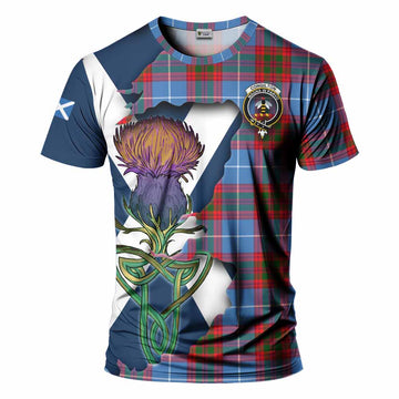 Congilton Tartan Family Crest T-Shirt Scottish Thistle Celtic Inspired Kid's Shirt - Tartan Vibes Clothing