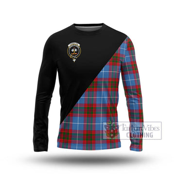 Congilton Tartan Long Sleeve T-Shirt with Family Crest and Military Logo Style Unisex - Tartan Vibes Clothing