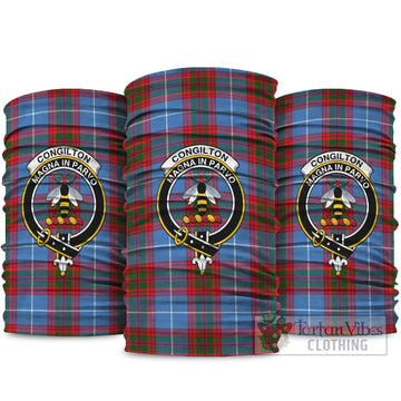 Congilton Tartan Neck Gaiters, Tartan Bandanas, Tartan Head Band with Family Crest package One Size - Tartan Vibes Clothing