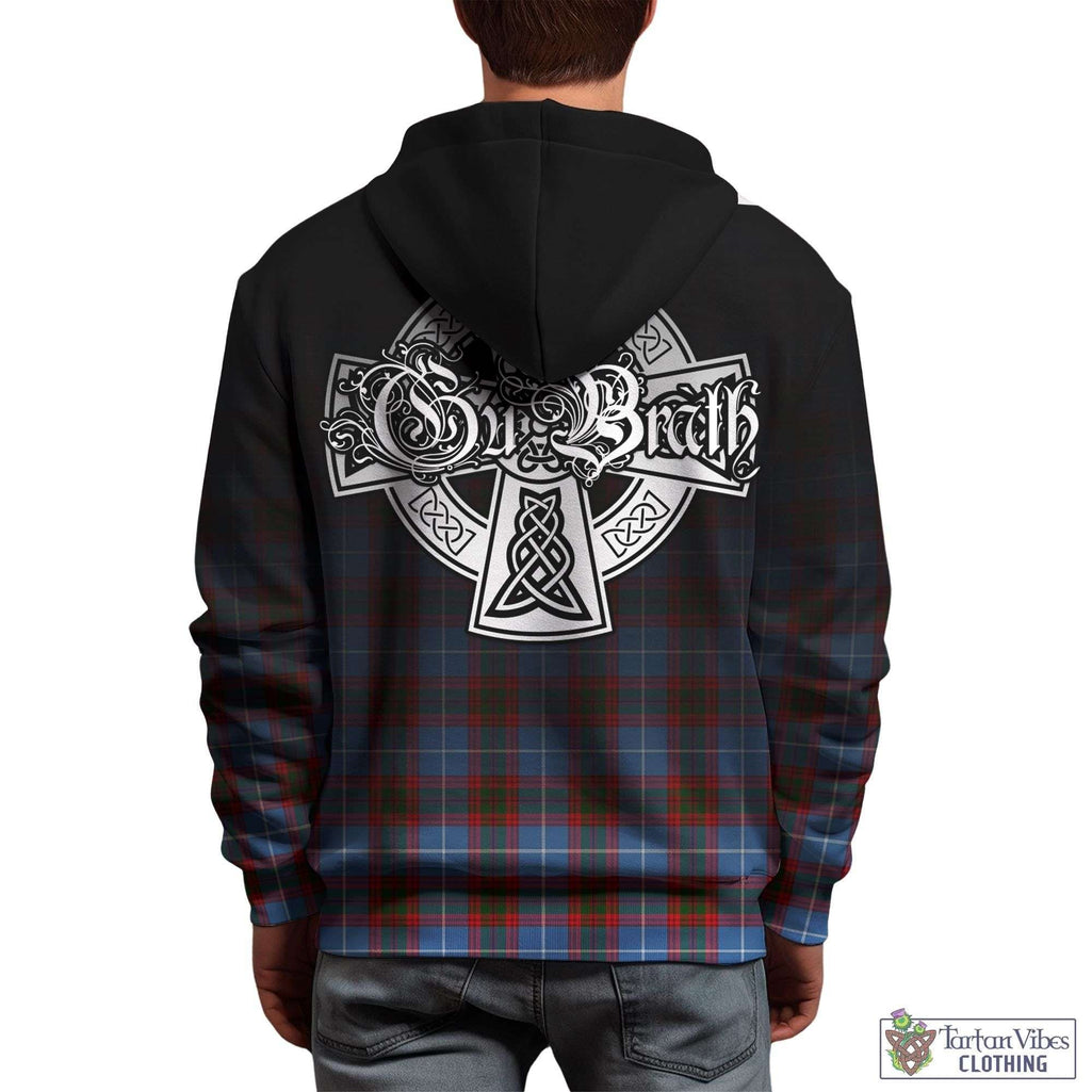 Congilton Tartan Hoodie Featuring Alba Gu Brath Family Crest Celtic Inspired - Tartan Vibes Clothing