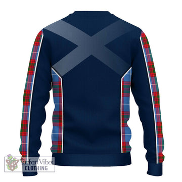 Congilton Tartan Ugly Sweater with Family Crest and Lion Rampant Vibes Sport Style - Tartan Vibes Clothing