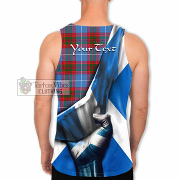 Congilton Tartan Men's Tank Top with Family Crest Scotland Patriotic Style - Tartan Vibes Clothing